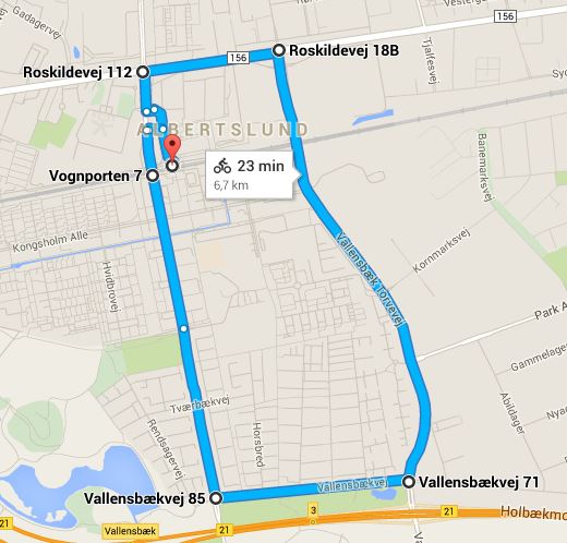 google_maps_rute_kort