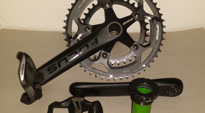Udskiftning af krankboks med BSA gevind